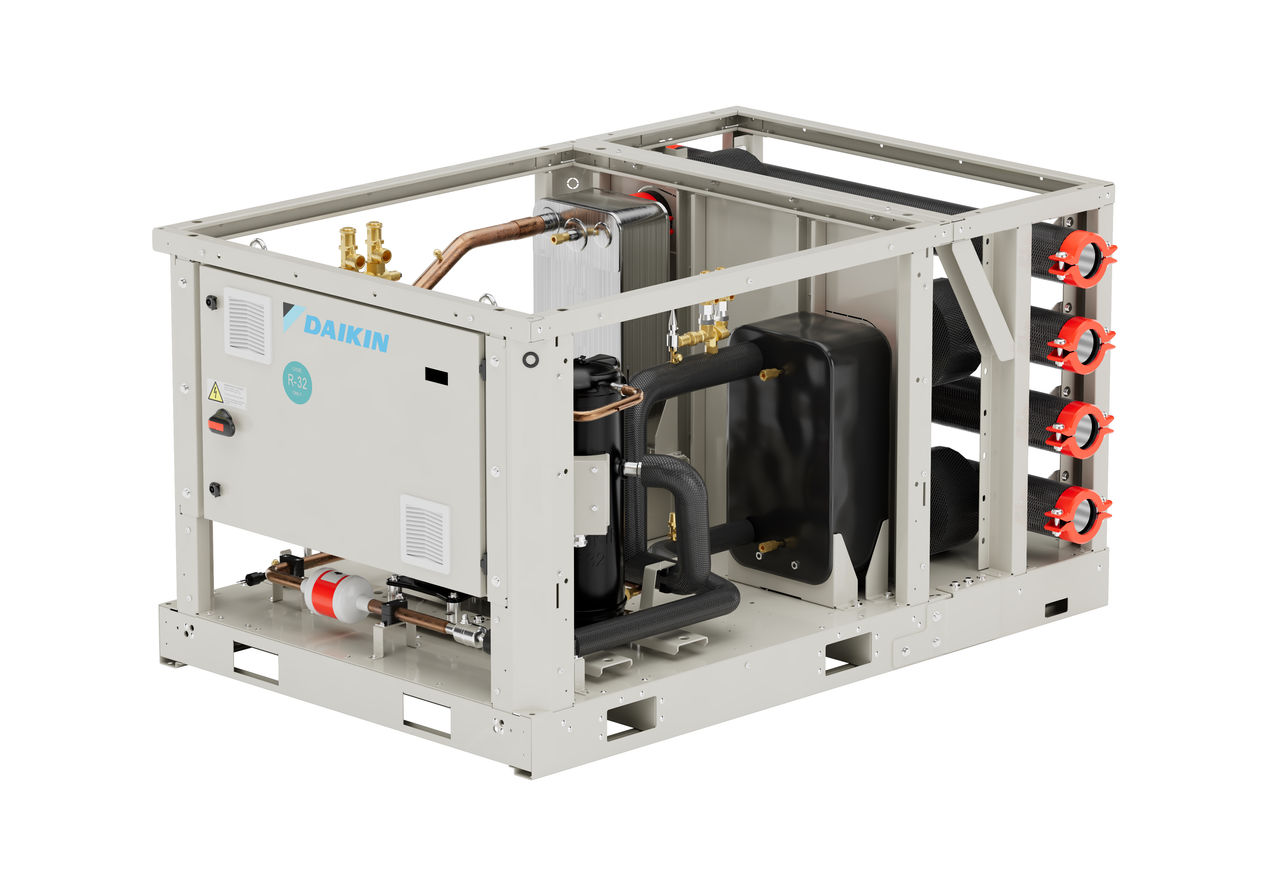 Daikin jaunais ūdens-ūdens siltumsūknis