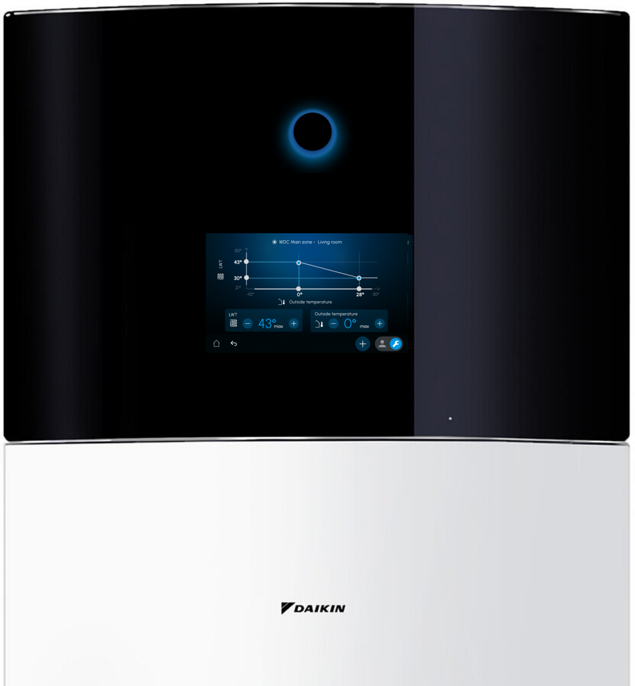Daikin Altherma 5" krāsu skārienekrāna MMI